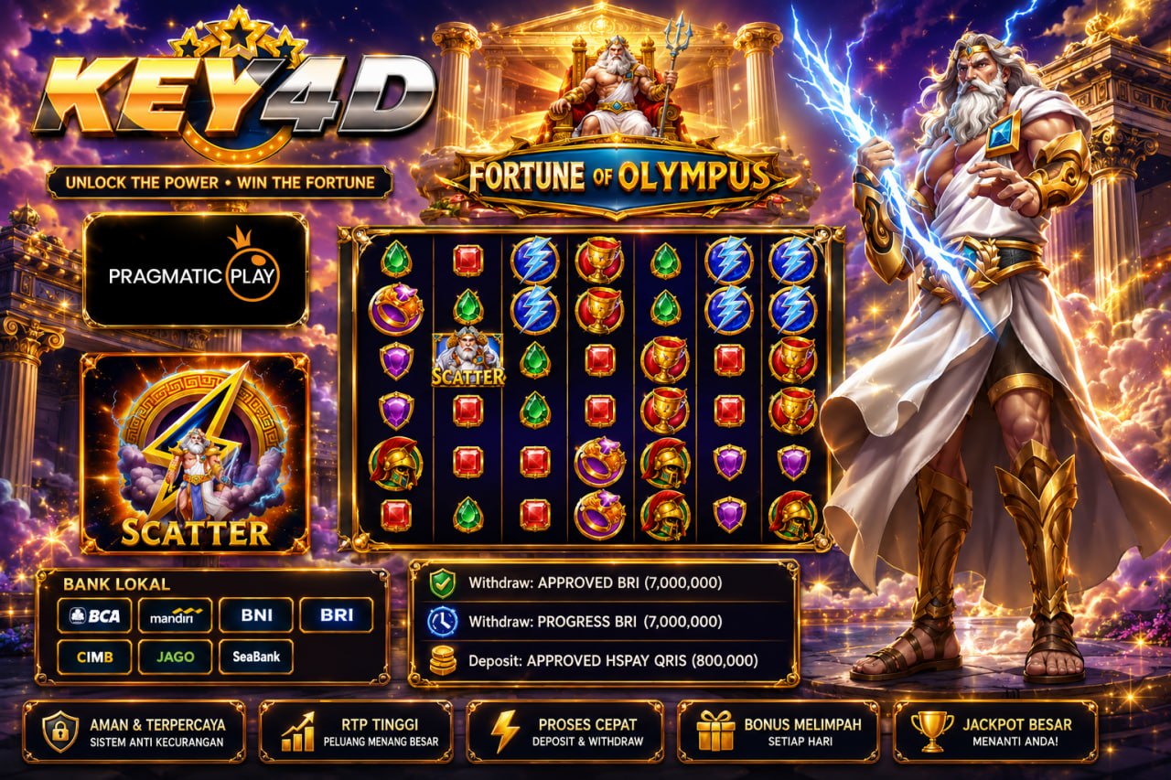 SELAMAT KEPADA MEMBER KEY4D
DEPOSIT : RP 800.000
WITHDRAW : RP 7.000.000
LINK DA