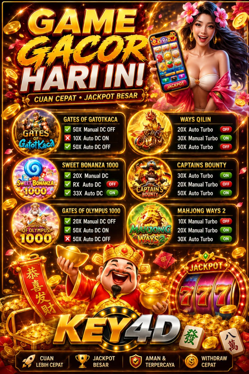 RTP SLOT GACOR KEY4D HARI INI 🔥

LINK GACOR : https://key4dng.top/