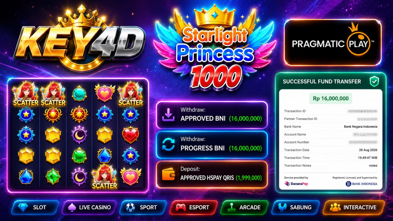🔥 GACOR KEY4D 🔥
DEPOSIT : RP 1.999.000
WITHDRAW : RP 16.000.000
LINK DAFTAR: htt