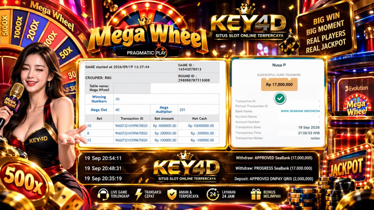 🔥 GACOR KEY4D 🔥
DEPOSIT : RP 2.000.000
WITHDRAW : RP 17.000.000
LINK DAFTAR: htt
